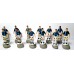 Subbuteo Andrew Table Soccer Club Brugge 2010-11 kit only 12 players no bases no box